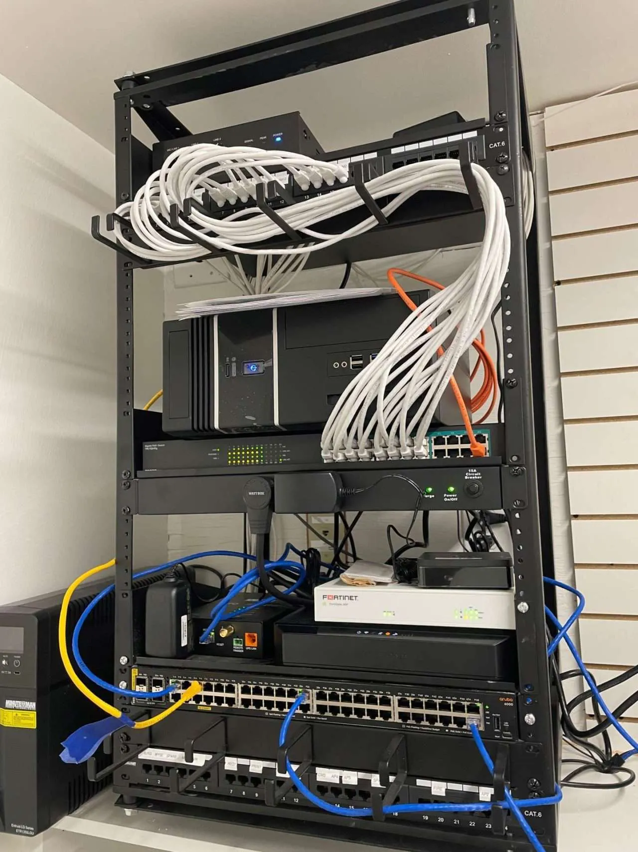 Structured cabling infrastructure
